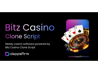 Bitz Casino Clone Script with Complete Source Code & Custom Branding Options