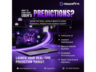 Secure & Scalable Real-Time Event Prediction Market Script Free Demo Today