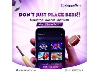 Scalable Sportsbook Software with 1xBet Clone Script Free Demo