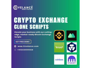 Crypto Exchange Clone Script - Launching a Profitable Crypto Exchange