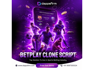 High-Performance Betplay Clone Script Solution Free Consultation Available